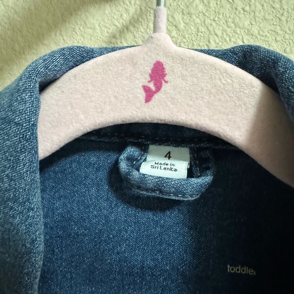 Classic Blue Denim Jacket for Kids - Picture 2 of 3
